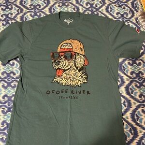 Like New League Ocoee River Dog T-Shirt